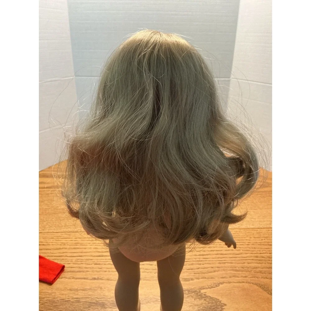 American Girl Truly Me Doll 24 Blonde Hair Christmas PJ lilac meet dress